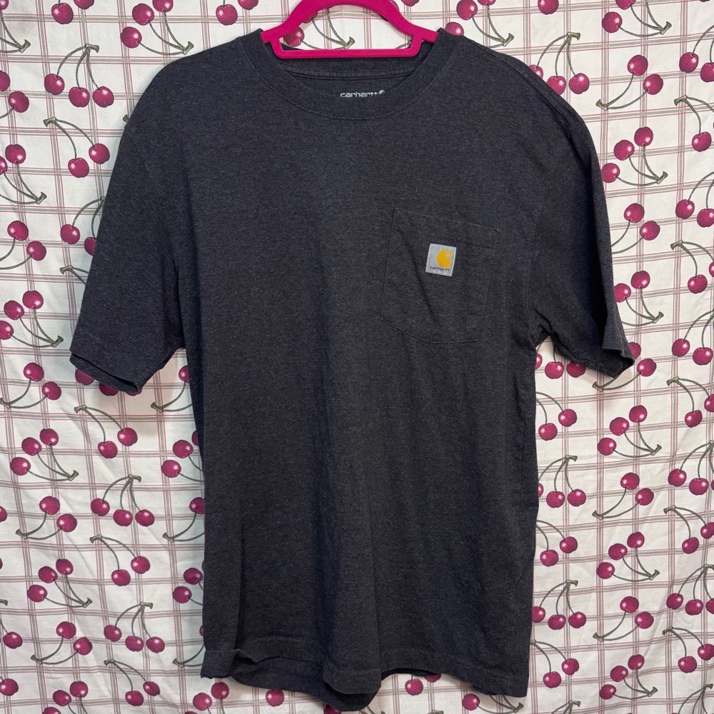 Carhartt Men's Black Loose Fit K87 Pocket Tee